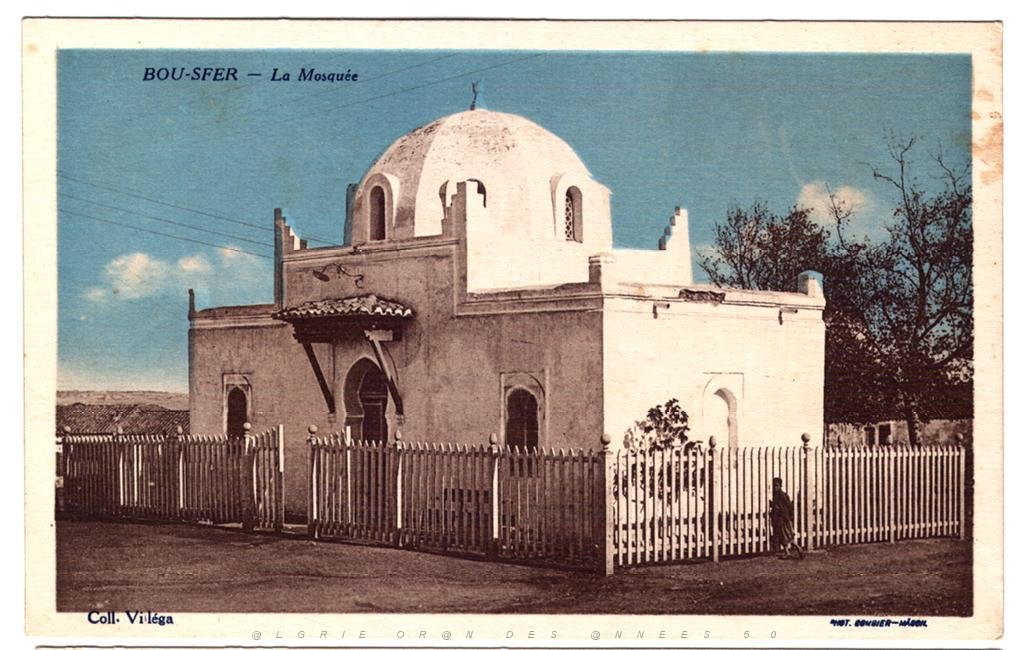 BOUSFER ANNEES 40 LA MOSQUEE.JPG
